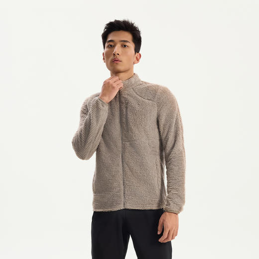 优极UG 沐阳·男女款立领抓绒全拉链开衫外套 商品图3