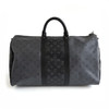 【98新闲置】LV路易威登KEEPALL BANDOULIERE 50旅行袋M45392黑武士限量色黑老花旅行袋keepall50单肩手提包男士 191225AK01 商品缩略图4