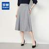 罗蒙气质百搭半身裙舒适微弹商务简约大方优雅中长款半截裙 商品缩略图0
