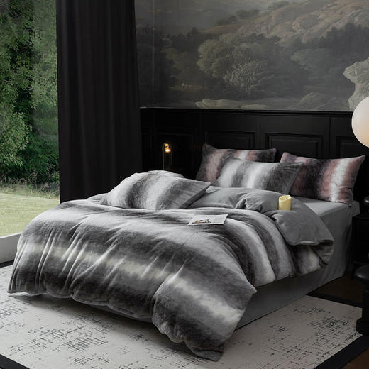 费斯巴赫 仿兔毛四件套 柔软亲肤不掉毛 标准款/加大款 3种颜色可选 商品图9