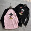 D122456米奇印花图案圆领长袖T恤男女同款 商品缩略图4