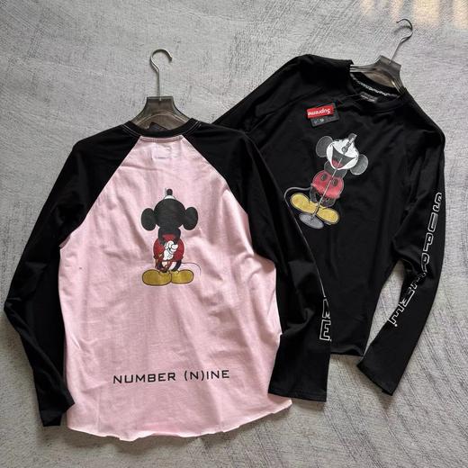 D122456米奇印花图案圆领长袖T恤男女同款 商品图4