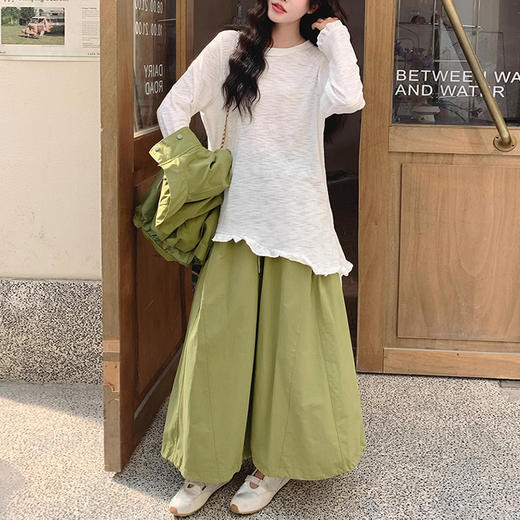 裁缝学苑AH106工装马甲纸样阔腿裤花苞裤裙裤不规则打底衫套装打版裁剪 商品图1