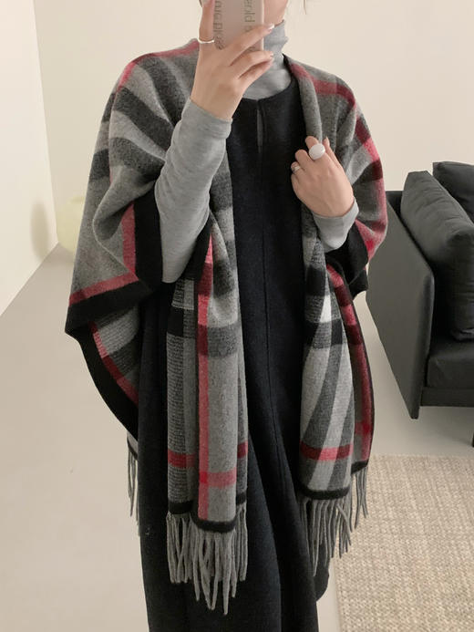 C*S同款顶级质感冬日叠穿神器极简羊毛醋酸背心裙 商品图13