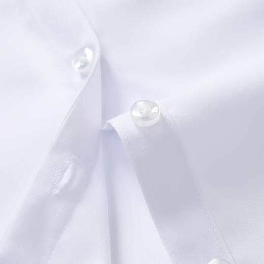 【含桑蚕丝莫代尔】罗蒙女士长袖衬衫舒适透气职业通勤气质轻盈舒适衬衣女 商品图12