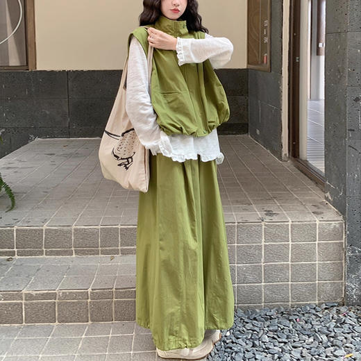 裁缝学苑AH106工装马甲纸样阔腿裤花苞裤裙裤不规则打底衫套装打版裁剪 商品图2