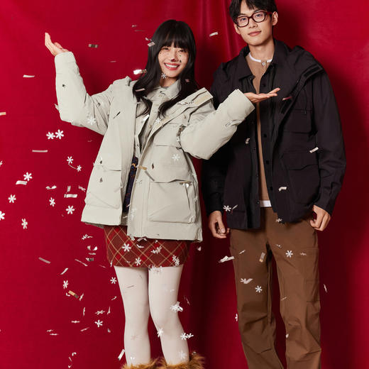 【三防】gxg.jeans男装 户外夹克羽绒内胆防风两件套羽绒服外套 25冬新品 商品图1