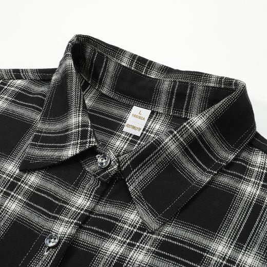 罗蒙女士长袖衬衫时尚百搭休闲日常柔软易打理舒适长袖衬衣 商品图5