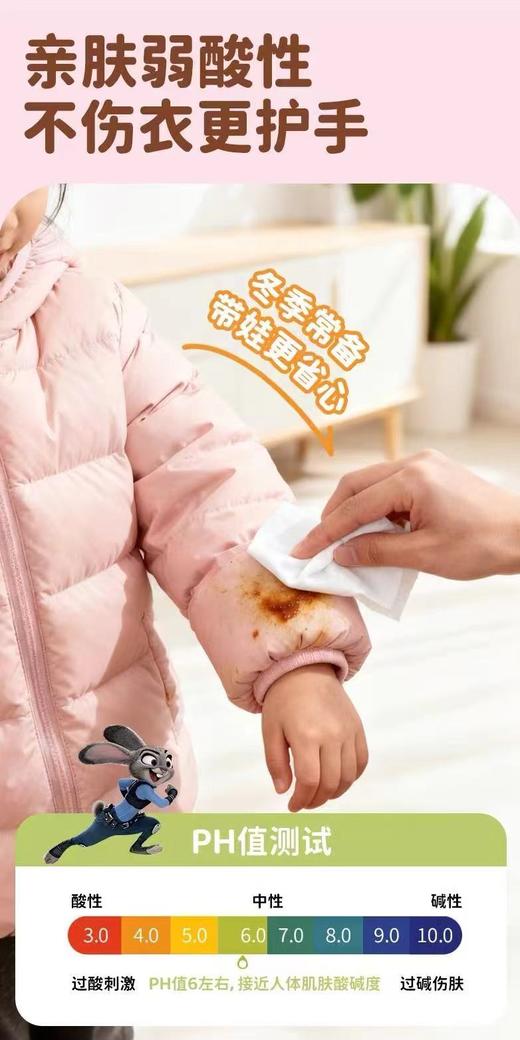 疯狂动物城羽绒服湿巾10元5包 商品图8