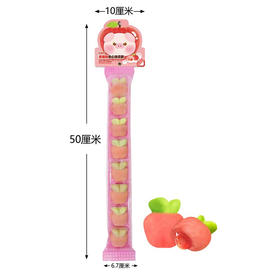 众星夹心棉花糖苹果味60g