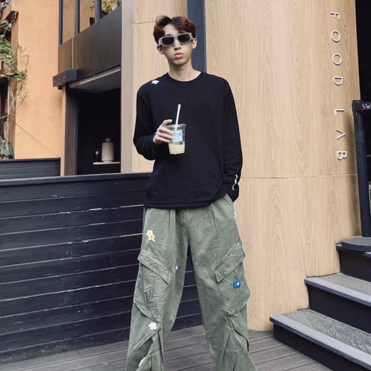 迪桑特小标磨绒长袖衫打底衫122302 商品图9