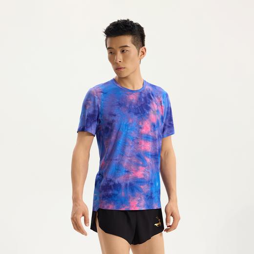 优极UG 绞缬·男女款UP竞速超声贴合跑步T恤 商品图1