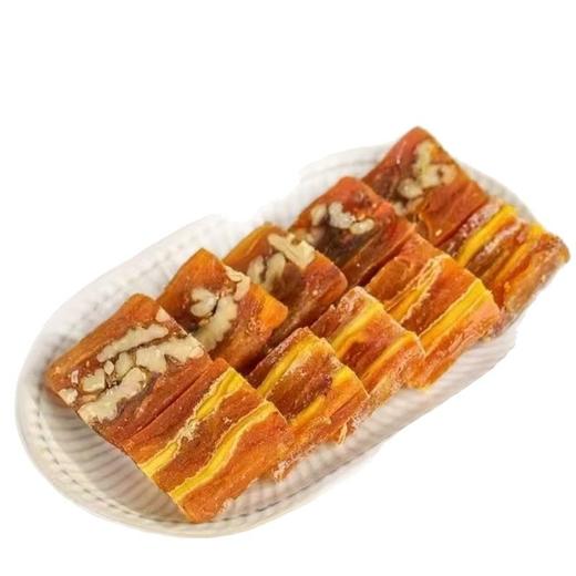 【一口两“味”❗️广西柿饼夹核桃仁】甄选品质原料制作，软糯脆甜/拆袋即食，中和两种美食，给您带来不一样的感觉，独立包装柿饼卷核桃仁糕切片，柿子芒果干下午茶零食L 商品图4