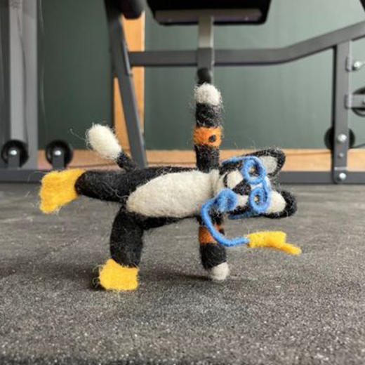 北京仓｜Felt So Good-Snorkelling Cat-浮潜猫咪 羊毛毡 挂件［英国设计师］ 商品图2