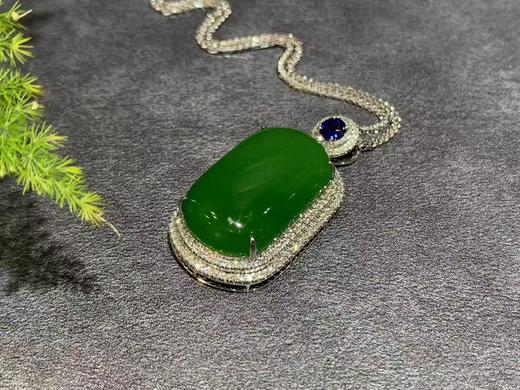 【御珠宫坊·传藏系列】金镶碧玉吊坠 商品图4