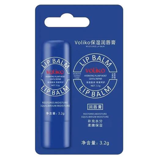Voliko润唇膏成人唇膏3.8g滋润保湿女士男士润唇防干裂 商品图0