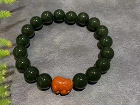 【御珠宫坊】黑青手串