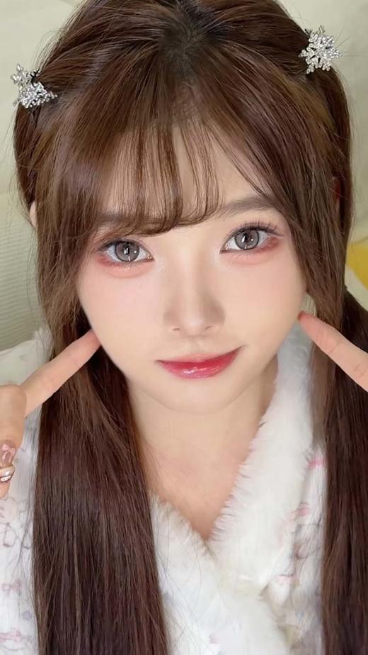 hancon 日抛（6片装）芝麻布丁 直径14.5mm着色13.9mm 商品图0