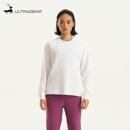 优极UG 立体华夫格长袖T恤 商品图5
