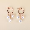 【玲珑星月】一耳三钳珍珠耳坠ZZ12504005 商品缩略图0