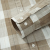 【100%棉】罗蒙男士长袖格子衬衫休闲时尚百搭舒适大众款日常百搭衬衣 商品缩略图6