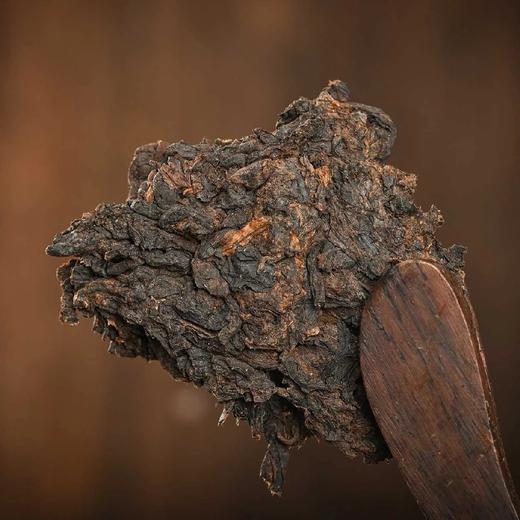 【挖茶】佤山茶厂「鸿运圆茶」357g/饼经典熟茶 谭梅老师出品 商品图4