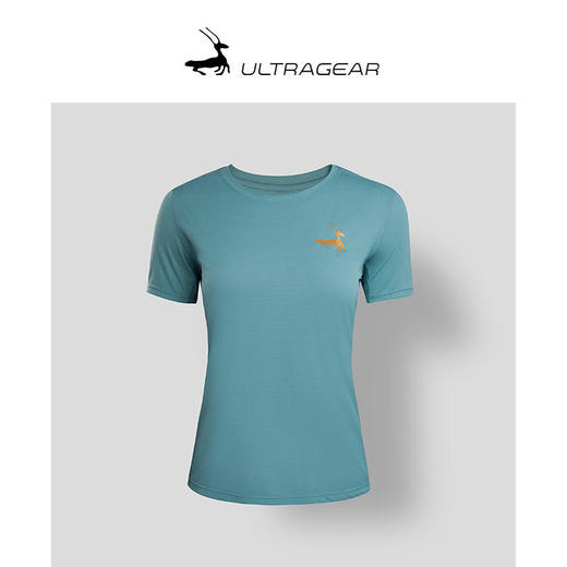 优极UG 男女款经典超轻速干跑步短袖T恤 商品图13