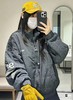 D122403联名款FW25舒适立领拉链长袖夹克男女同款 商品缩略图2