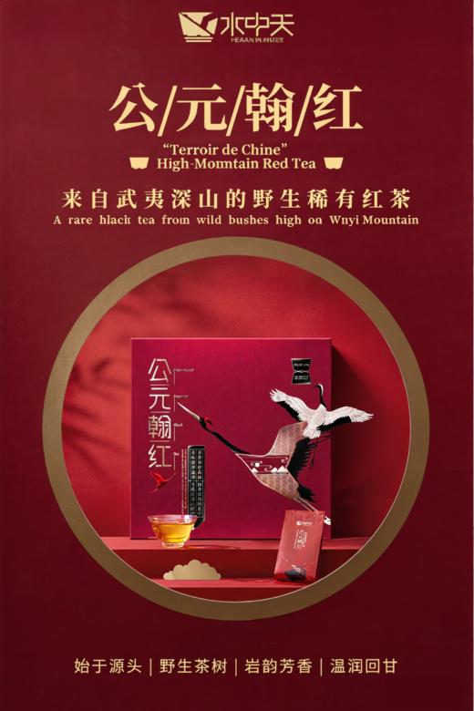 公元翰红·心礼｜中国的风土 来自武夷深山的野生稀有红茶 32g(4克.袋x8袋) 商品图0