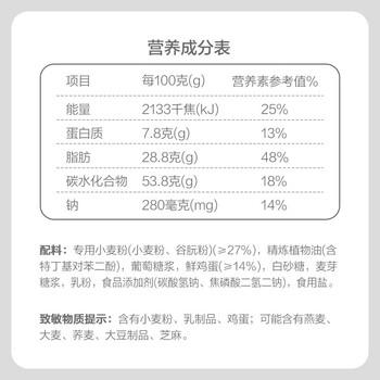 徐福记八庄沙琪玛香酥全蛋味 160g*2袋 糕点 营养早餐 商品图0