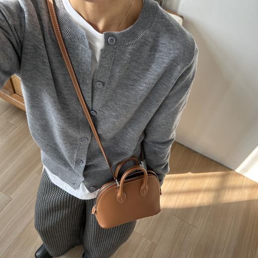 老米优品🎈3-5天！软糯有质感！《48支绵羊毛混纺针织开衫》好品质基础款，细腻的不像话~ WY251223A 商品图5