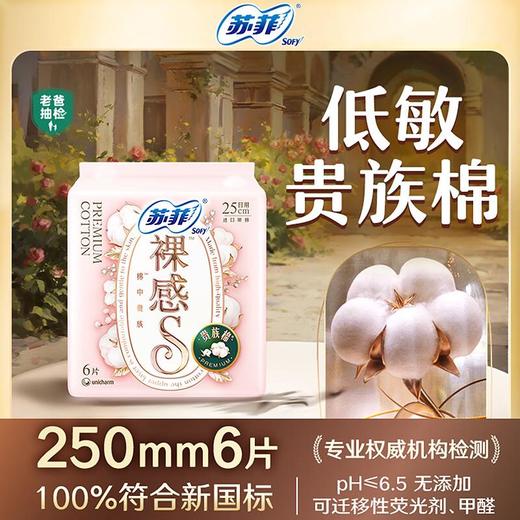 苏菲贵族日用卫生巾25cm 6片 商品图0