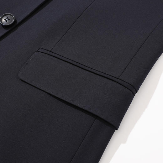 【上衣+裤子】罗蒙男士西服套装婚庆宴会礼服正装气质商务职业修身款结婚礼服两件套 商品图4