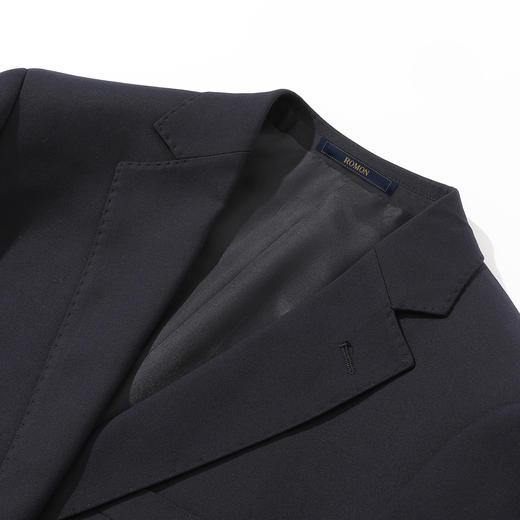 【上衣+裤子】罗蒙男士西服套装婚庆宴会礼服正装气质商务职业修身款结婚礼服两件套 商品图3