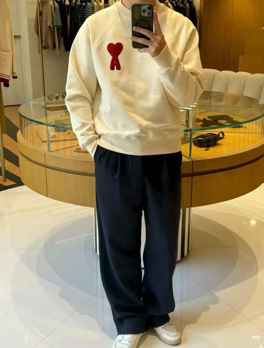 高品质！ 经典款大爱心圆领卫衣情侣款！ 商品图6