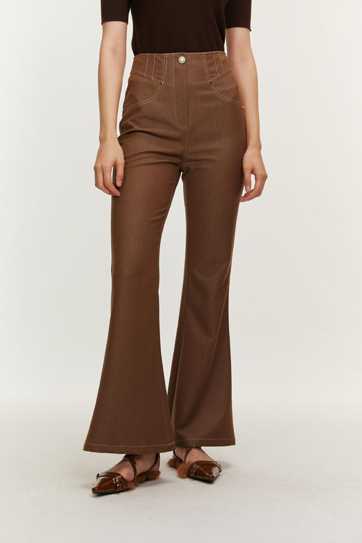 SAFICOO 时尚复古 经典喇叭裤 商品图1