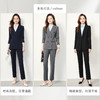 【上衣+裤子】罗蒙女士西服套装时尚创驳领职业装通勤舒适干练两件套女 商品缩略图6