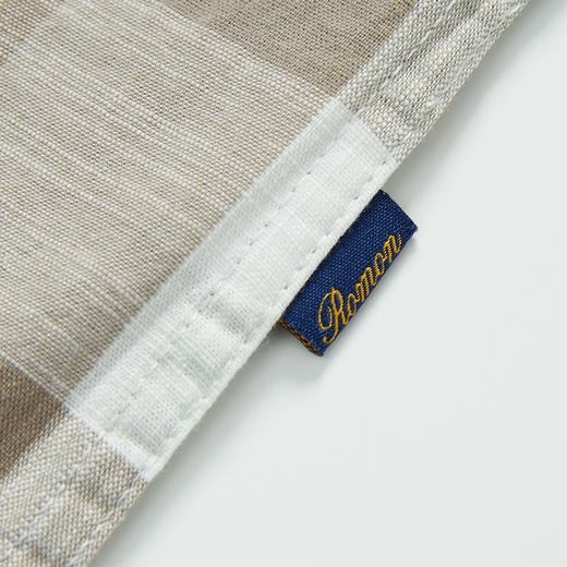 【100%棉】罗蒙男士长袖格子衬衫休闲时尚百搭舒适大众款日常百搭衬衣 商品图8