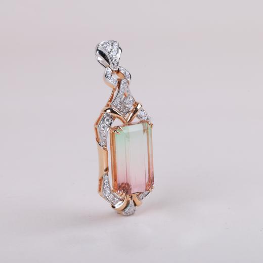 【春华】西瓜碧玺坠(-CB12102027 商品图6