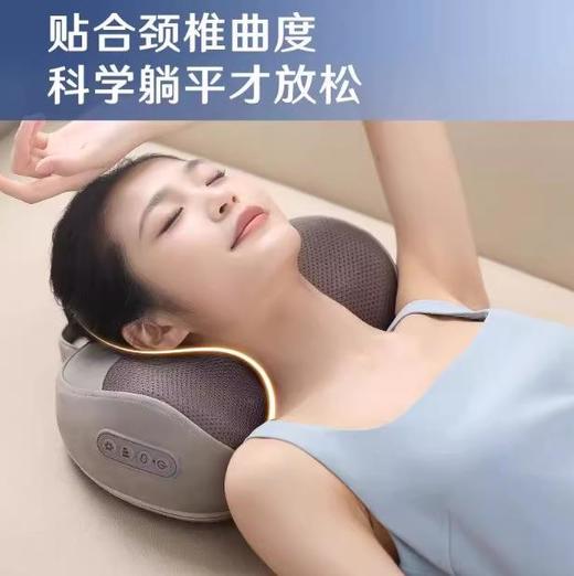 按摩枕颈椎按摩仪多功能按摩枕按摩仪器腰背颈椎肩颈部斜方肌揉捏 商品图2