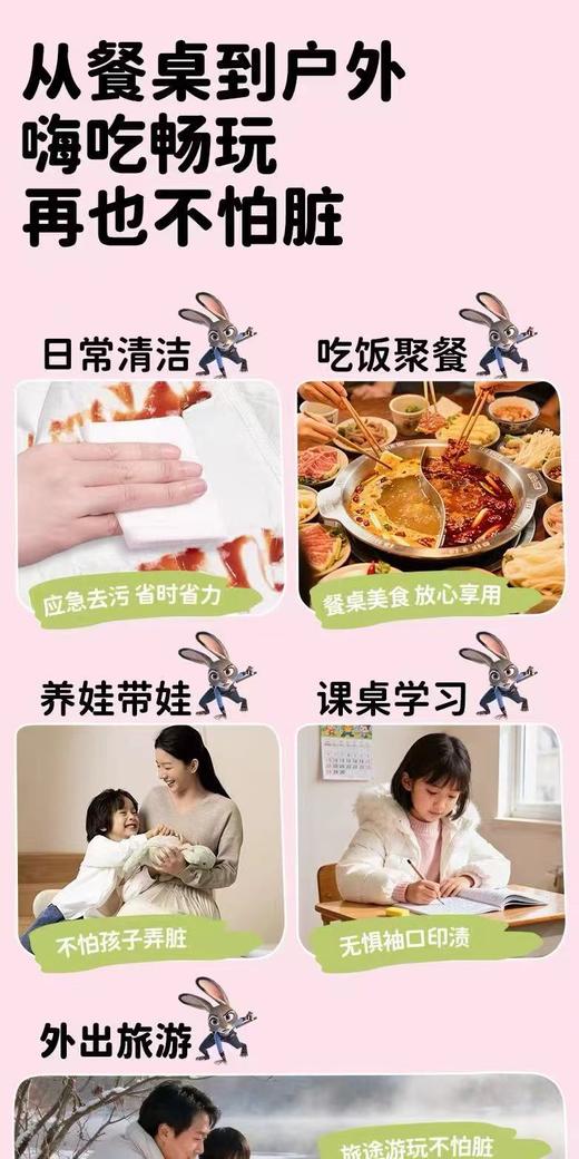 疯狂动物城羽绒服湿巾10元5包 商品图9