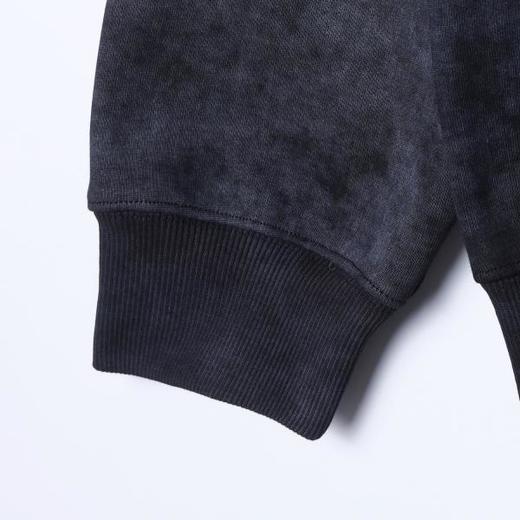 WY1566SDSA男士秋冬新款痞帅男装潮牌美式扎染印花字母圆领卫衣百搭宽松 商品图4