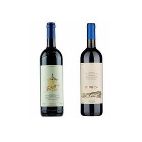 【ENOTECA】意大利酒王西施佳雅副牌和三牌酒套餐（西施小教堂红葡萄酒 +西施猎犬红葡萄酒）