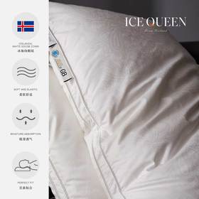 ICE QUEEN 5S功能调节枕芯【可水洗柔赛斯提花面料】三片可调节高度