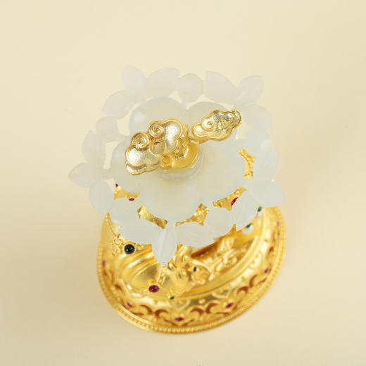 【吉祥如意】古玉花吉象摆件ZX2503055 商品图3