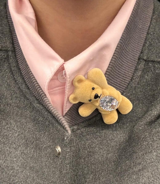 YVMIN尤目乐园招手小熊饼干发卡2个122301 商品图9