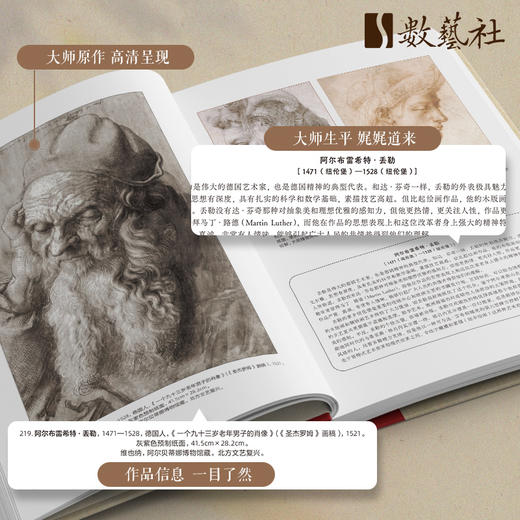 天工之痕 西方艺术巨匠素描典藏录 素描速写大师作品集世界素描时间线系统梳理 近1000幅作品配以解析 商品图2