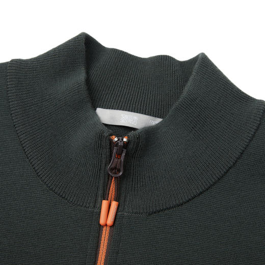 【门店同款】圣得西2025年冬季男士半拉链羊毛衫时尚都市针织衫 商品图5