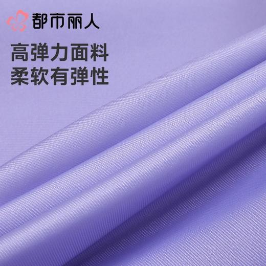 都市丽人女童泳衣涤纶印花+素色布女童一体式泳衣JSC1M2 商品图3