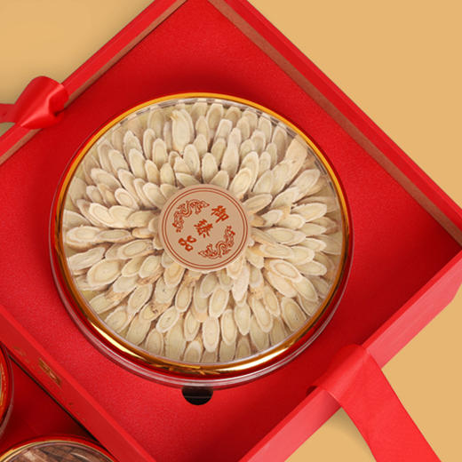 【五福珍礼节日滋补】春节新年送礼佳品 黄芪西洋参灵芝铁皮石斛黑枸杞 养生滋补礼盒 商品图2